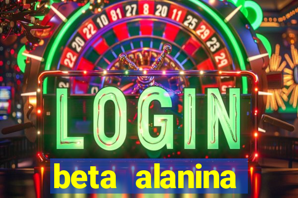 beta alanina aumenta a pressao